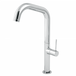 Sink mixer with movable spout