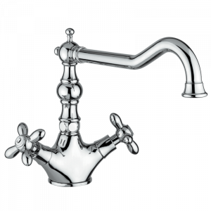Sink mixer with movable spout Princeton Plus