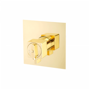 Built-in shower mixer, thermostatic