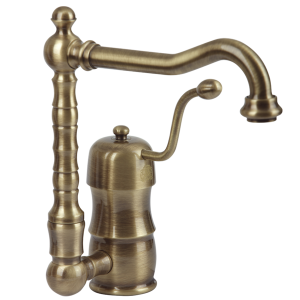 Sink mixer with movable spout Queen Nostalgia