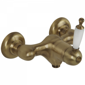 Exposed shower mixer