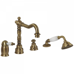 Bathtube set with pull-out handshower