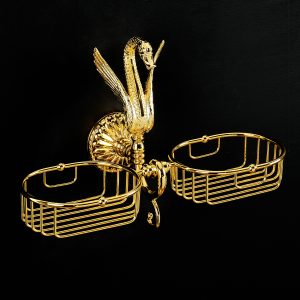 Решетка-корзинка двойная настенная