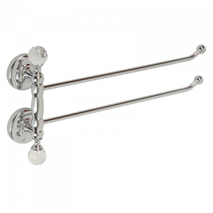 Towel holder with two swivelling arms, L37