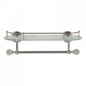 Shelf with towel holder, L36