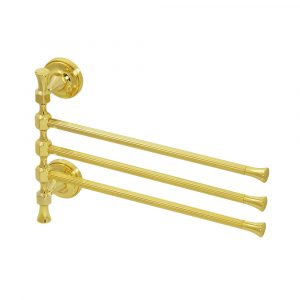 Towel holder with three swivelling arms, L32