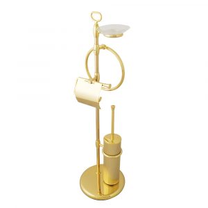 WC and bidet standing set, H84