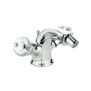Bidet mixer, SWAROVSKI handles, Korona