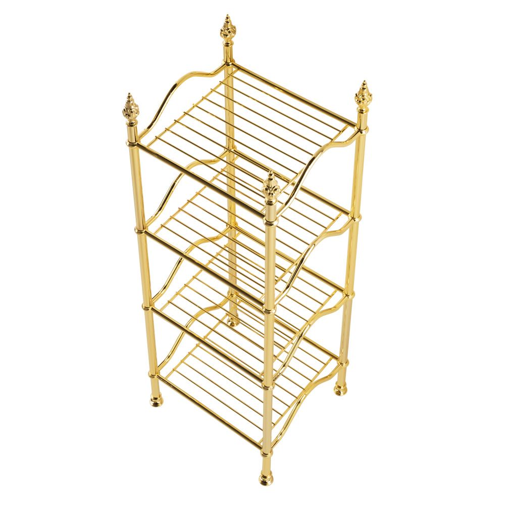 Этажерка, 4 полки-решетки, L38 cm, Mirella