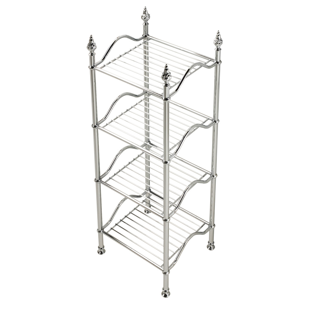 Этажерка, 4 полки-решетки, L38 cm, Mirella