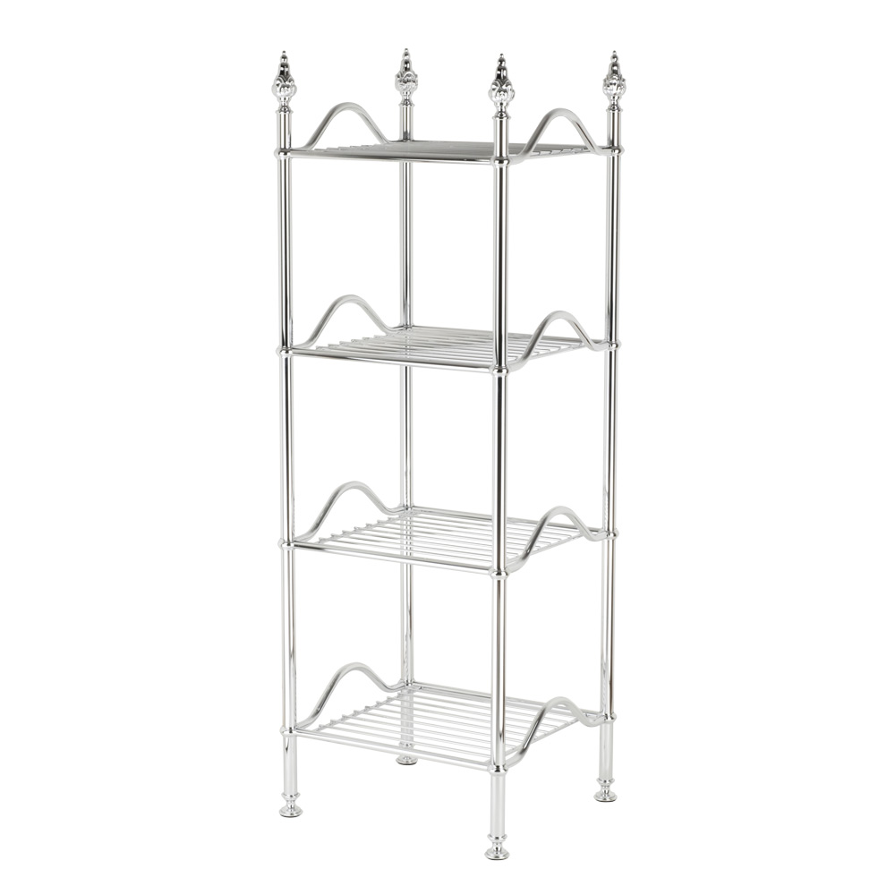 Этажерка, 4 полки-решетки, L38 cm, Mirella