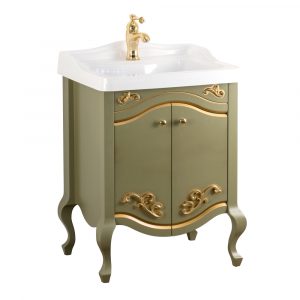 Тумба с раковиной, 2 двери, L60 cm, Impero