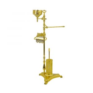 WC and bidet stand 4 functional, gold