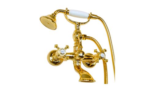 Addition to the Prestige collection: Bathtub faucet, external flat spout